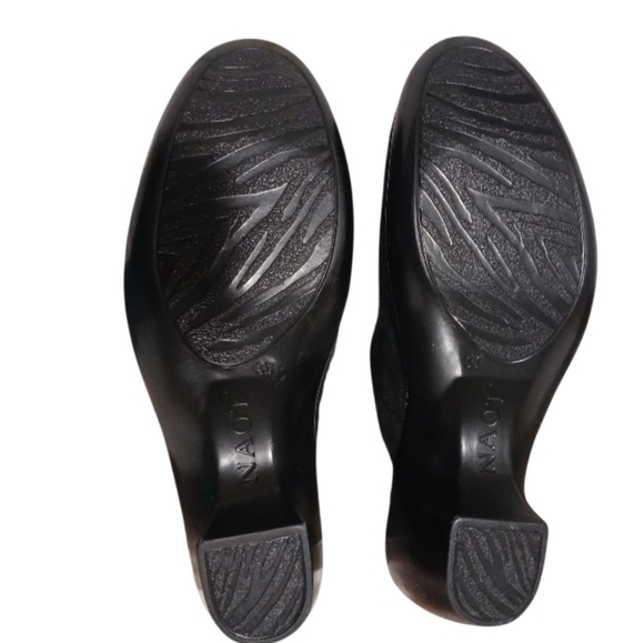 NAOT Eden Dream Lace Paisley Nubuck Mule Clog 38 - Picture 11 of 14